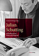 [Translate to English:] Julian Schutting - Schreibprozesse - Studienverlag